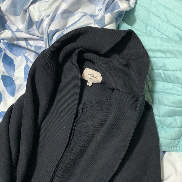 Aritzia Wilfred Diderot sweater cardigan S Black - Picture 6 of 8